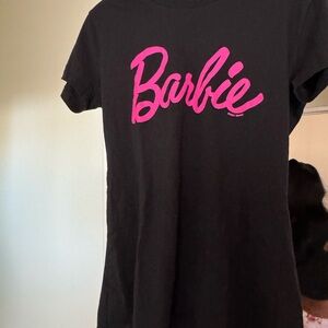 Barbie Black and Pink Short Sleeve Tee